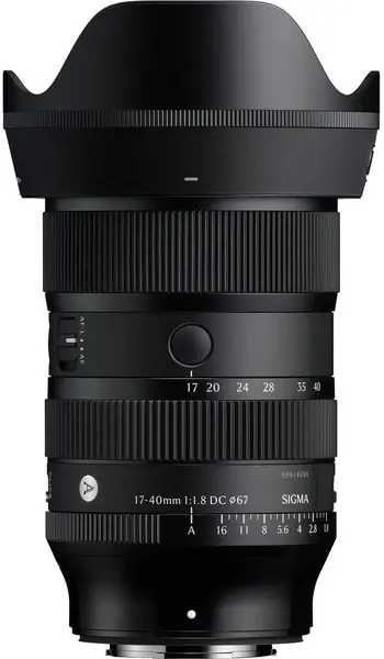 Obiectiv Sigma - 17-40mm, f/1.8 DC Art, Fujifilm X-Mount