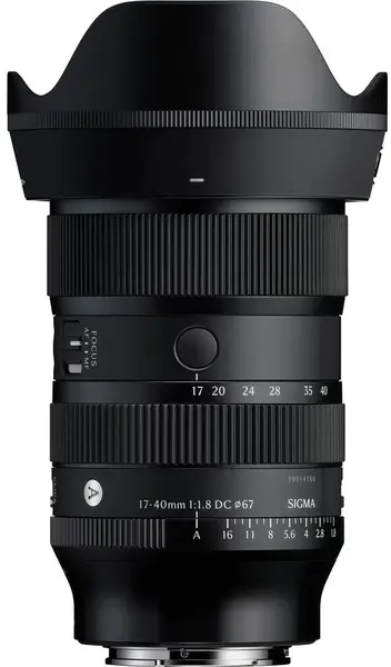 Obiectiv Sigma - 17-40mm f/1.8 DC Art, Sony E-Mount