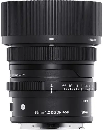 Obiectiv Sigma - 35mm, F2 DG DN, de Sony E-mount