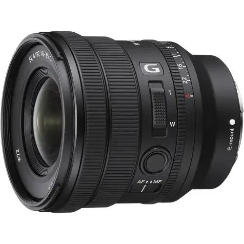 Obiectiv Sony SELP1635G, 16-35mm, f/4 G, Full-Frame, Autofocus (Negru)