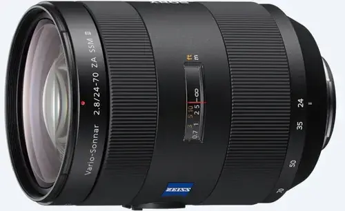 Obiectiv Sony Vario-Sonnar T ZA SSM II F2.8, 24-70 mm (Negru)