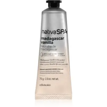 oBoticário Nativa SPA Madagascar Vanilla crema de maini