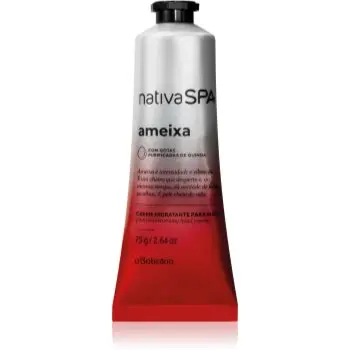 oBoticário Nativa SPA Plum Flower crema de maini