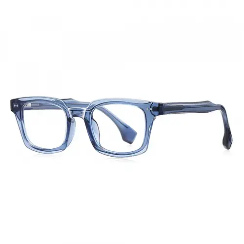 Ochelari De Calculator Barbati Techsuit LS084, Anti-Blue Light, Albastrii/Transparenti