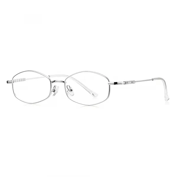 Ochelari De Calculator Dama Techsuit LS501, Anti-Blue Light, Argintii