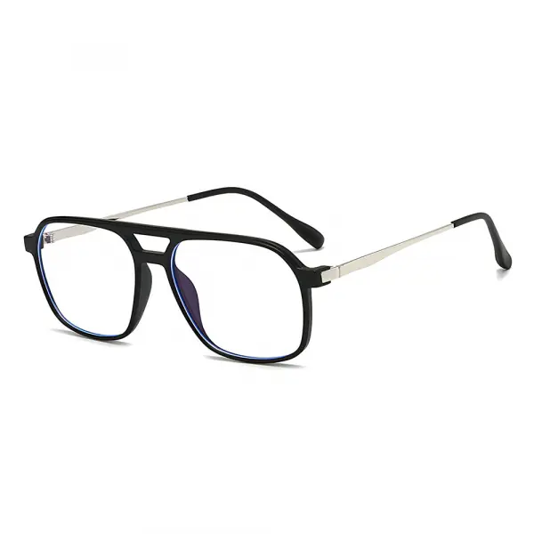 Ochelari De Calculator Unisex Techsuit 83092, Anti-Blue Light, Negri Argintii
