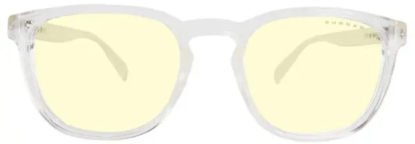 Ochelari de gaming Gunnar - Oakland Crystal, Amber, albe