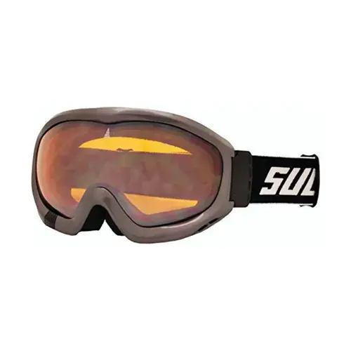 Ochelari de schi FREE, sticla dubla, Negru