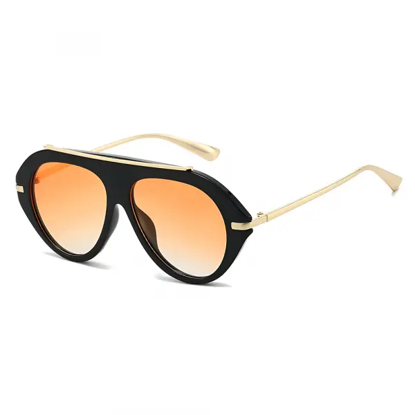 Ochelari De Soare Dama Techsuit 8092, Negri Portocalii
