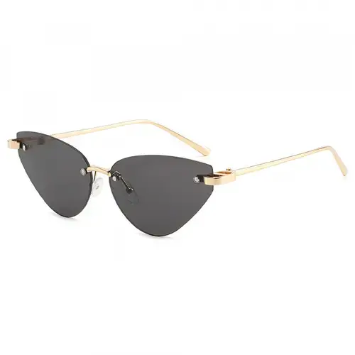 Ochelari De Soare Dama Techsuit S099, Aurii/Negri