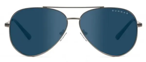 Ochelari de soare Gunnar - Maverick Gunmetal Sun, negri