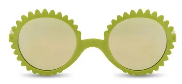 Ochelari de soare pentru bebeluși KI ET LA - Fleur, 0-1 ani, Olive