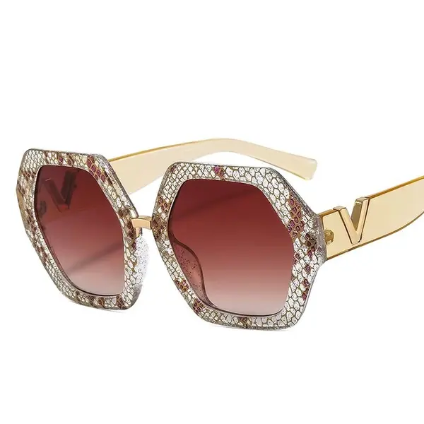 Ochelari de soare pentru femei, SG108, Crem