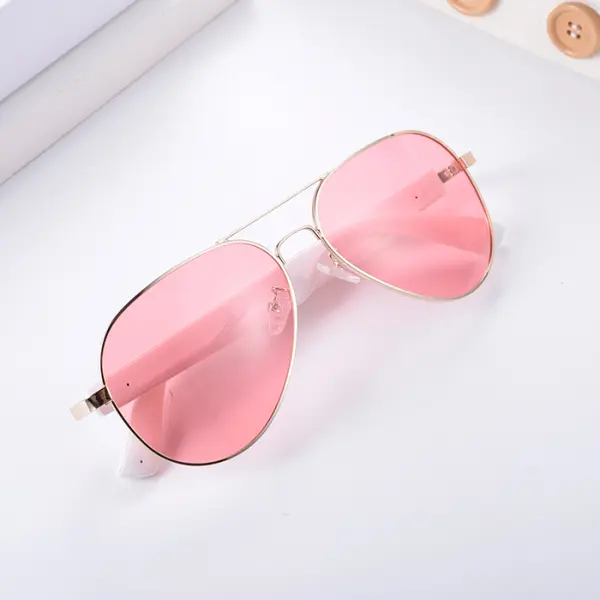 Ochelari de soare smart audio polarizati iSEN MZ01, Pink, Unisex, Anti-UV380, Microfon si difuzor incorporat, Muzica si apeluri Bluetooth, 60mAh