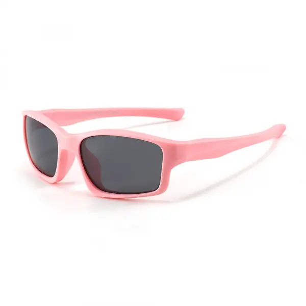Ochelari De Soare Sport Copii Techsuit 8202-C22, Polarizati, Roz