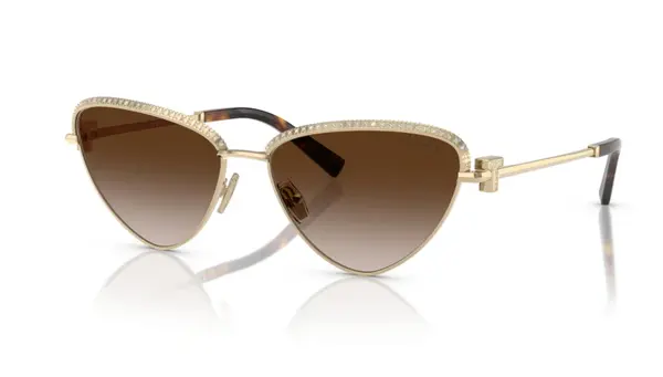 Ochelari de soare Tiffany&Co TF3107KB 62123B Placati cu aur - Default Title