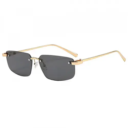 Ochelari De Soare Unisex Techsuit S098, Aurii/Negri