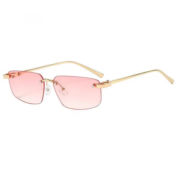 Ochelari De Soare Unisex Techsuit S098, Aurii Roz