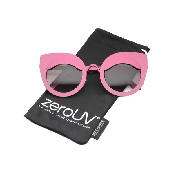 Ochelari de Soare, Xtress, Holland, Protectie UV400, Lentile Policarbonat, Model Catseye, Culoare Roz