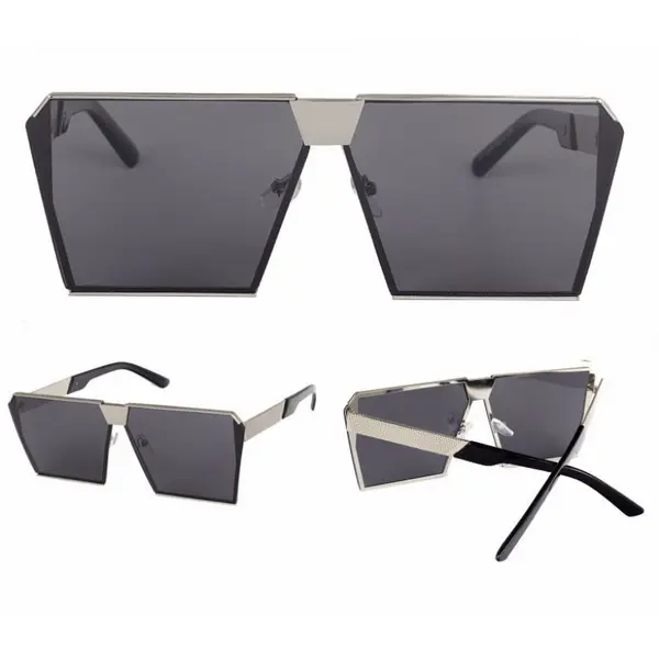 Ochelari, de Soare, Zamo, Kianu , Protectie UV400, Lentile Policarbonat , Model Rectangular, Culoare Negru