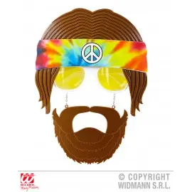 Ochelari hippie Widmann Italia 14406