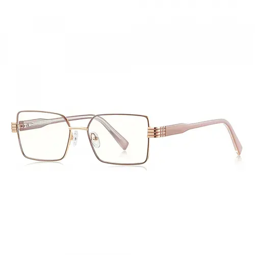 Ochelari pentru calculator Techsuit 3160, Anti-Blue Light (Auriu/Roz)