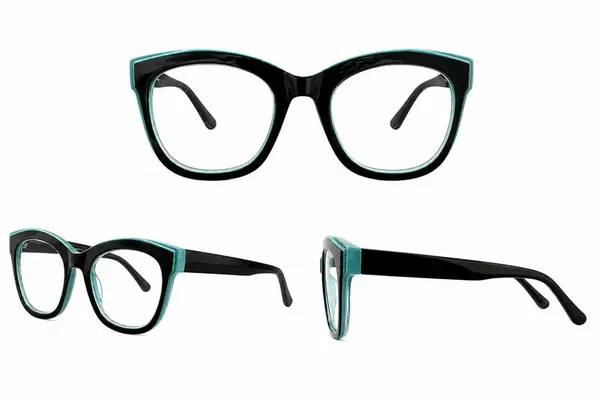 Ochelari pentru claritate la citit rotuzi Narcis Style - Negru cu bleu