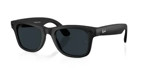 Ochelari Smart Ray-ban META Wayfarer Gen 2 RW4012 601S1Z 53-22, Wi-Fi 6, Bluetooth, Aparat foto cu filmare, Asistent vocal, 32GB Flash, Lentile cu Tranzitie Transparent/Gri (Negru)