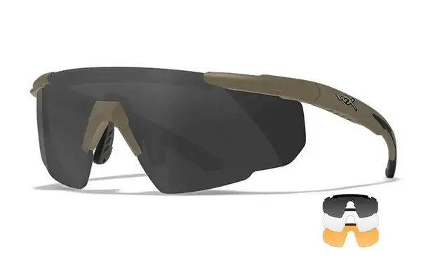 Ochelari tactici Saber Advanced Tan set 3 lentile Wiley X - Default Title