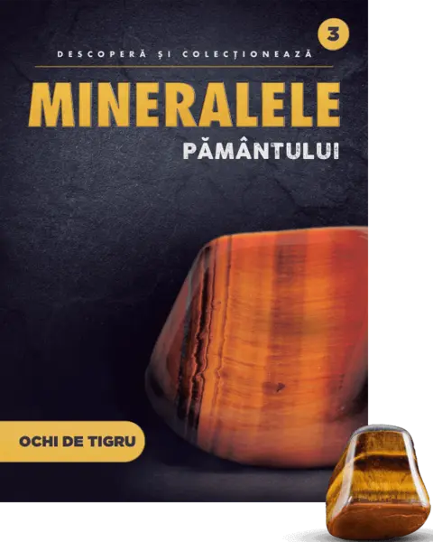 Ochi de tigru slefuit. Volumul 3. Mineralele Pamantului