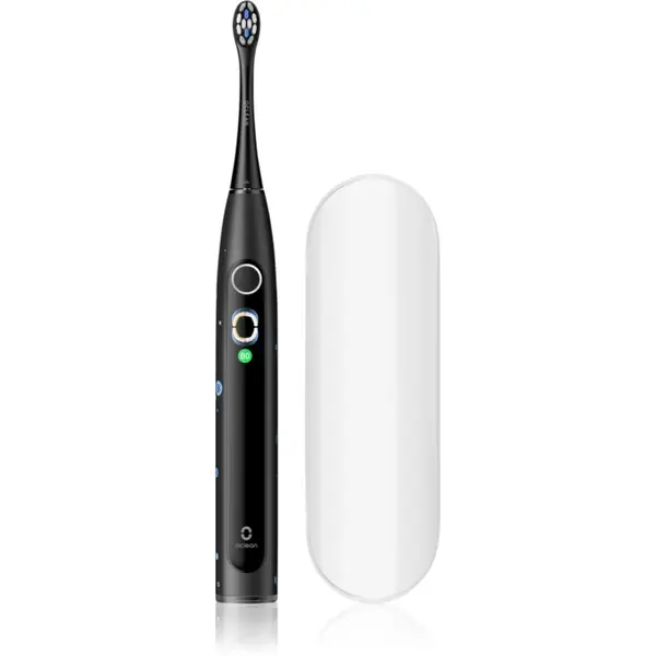 Oclean X Kids Set periuta de dinti cu ultrasunete pentru copii cu trusă de călătorie Black 1 buc