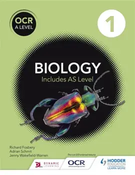 OCR A Level Biology Student Book 1, Paperback/Jenny Wakefield-Warren
