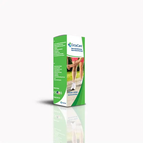OctaCare Fesi super 15cm*4,5m, elasticitate 200%