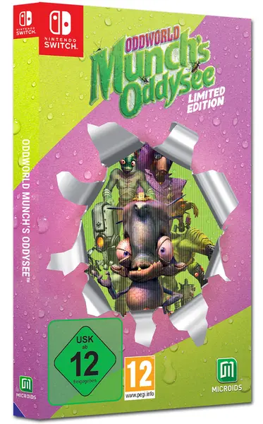 Oddworld Munch's Oddysee Limited Edition Нинтендо Суич