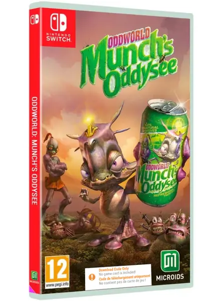 Oddworld Munchs Oddysee Code In Box NSW