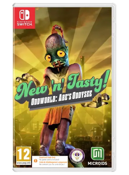 Oddworld New 'n' Tasty (code In Box)