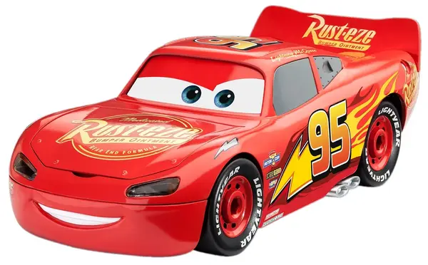 Мodel de asamblat Revell Animat : Cars - Lightning McQueen