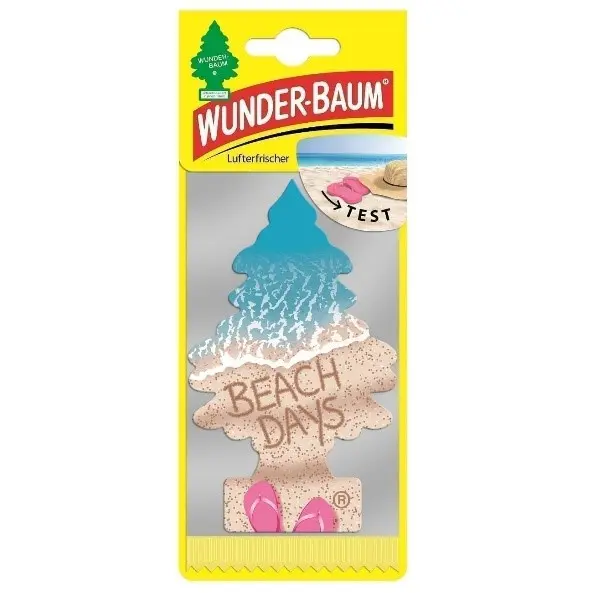 Odorizant auto bradut Wunder-Baum BEACH DAYS