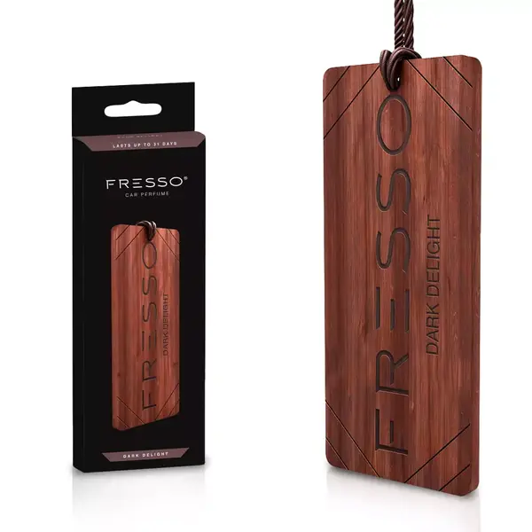 Odorizant auto din lemn FRESSO Dark Delight
