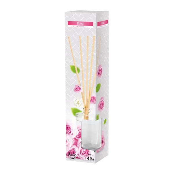 Odorizant Camera Bispol Reed Diffuser Trandafiri, 45 ml