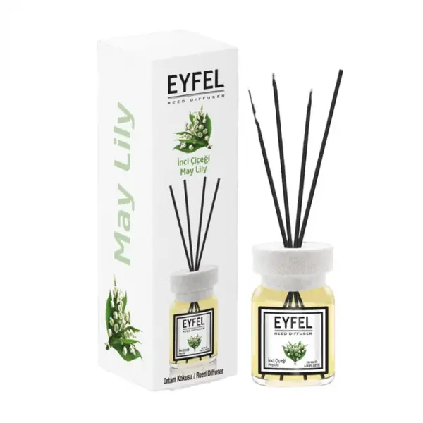 Odorizant camera cu betisoare, aroma de lacramioare 120 ml,Eyfel