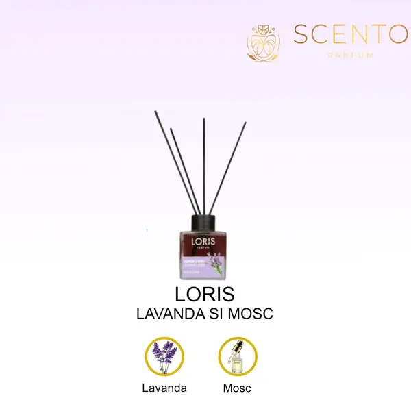 Odorizant camera - Loris Lavanda si Mosc - 100 ml