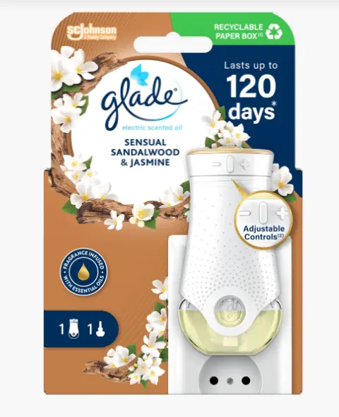 Odorizant camera spray Glade Electric Sandalwood 20 ml Odorizant camera 20 ml Glade Electric Sandalwood