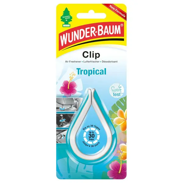 Odorizant clips Tropical WUNDER BAUM