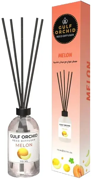 Odorizant cu bețișoare Gulf Orchid - Melon, 110 ml