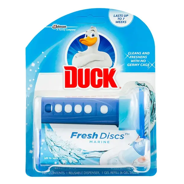 Odorizant vas toaleta Anitra Fresh Disc Duck solid parfum marin 36 ml Odorizant vas toaleta Fresh Disc Duck Anitra Marine 36 ml