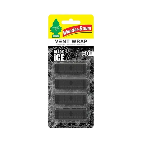 Odorizant WunderBaum Clip Ventilatie, Black Ice