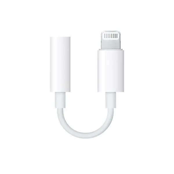 OEM Adaptor Audio Lightning - 3.5mm OEM, Alb