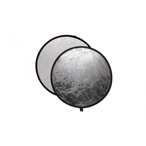 OEM Blenda rotunda 2in1 white-silver 60cm