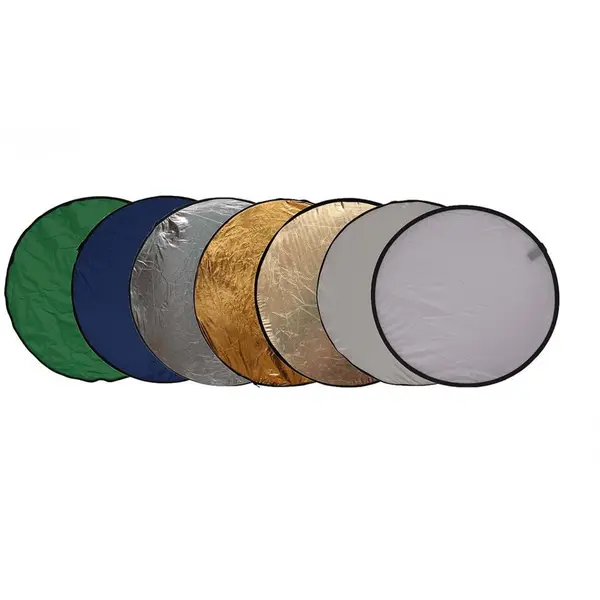 OEM Blenda rotunda 7in1 gold silver difuzie alb sunfire albastru verde 60cm